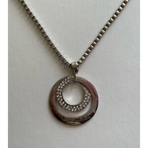 Crossover Pendant Necklace